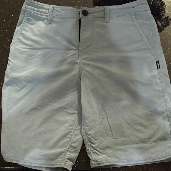 O'Neill Other - O'Neill Men's Light Gray Flat Front Shorts